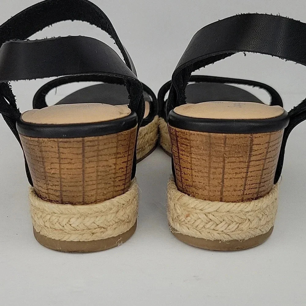 Tommy Bahama Jona Wedge Sandals Black Size 9 View 6